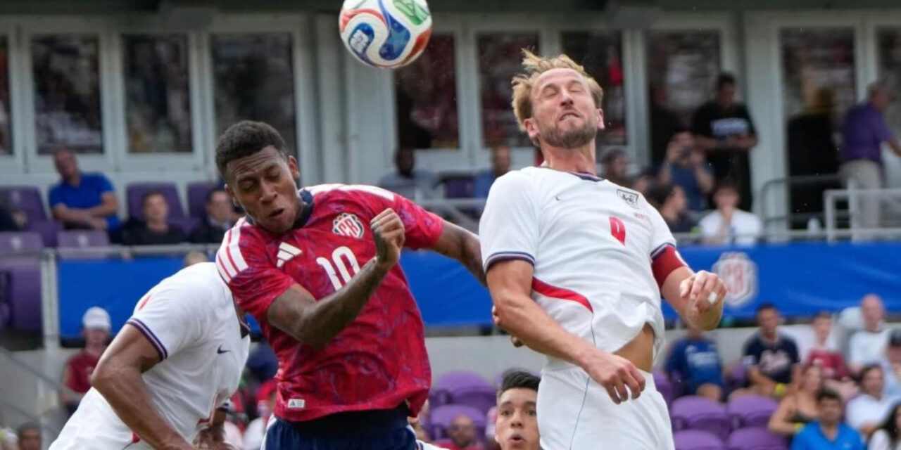 Inglaterra aplasta 3-0 a Costa Rica y cierra fogueo mundialista