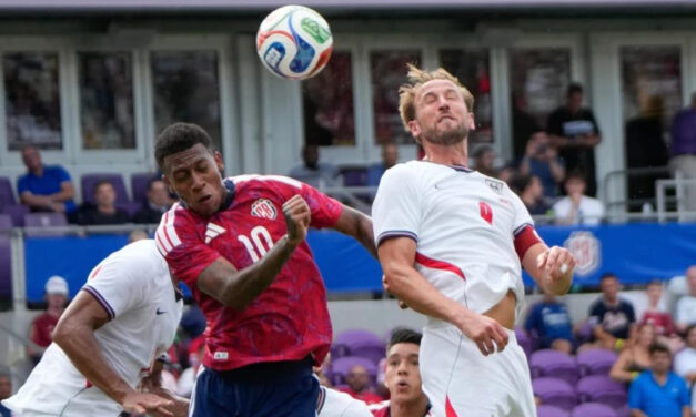 Inglaterra aplasta 3-0 a Costa Rica y cierra fogueo mundialista