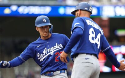Dodgers logran 17 hits, su máximo de la temporada, en triunfo 12-3 sobre Mellizos