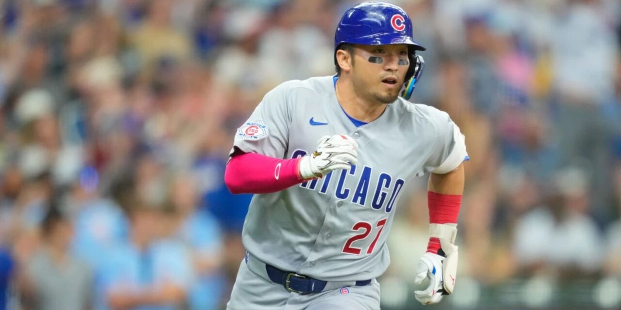 Seiya Suzuki impulsó 2 carreras en la décima entrada para darle la victoria a los Cubs sobre los Brewers por 4-3.