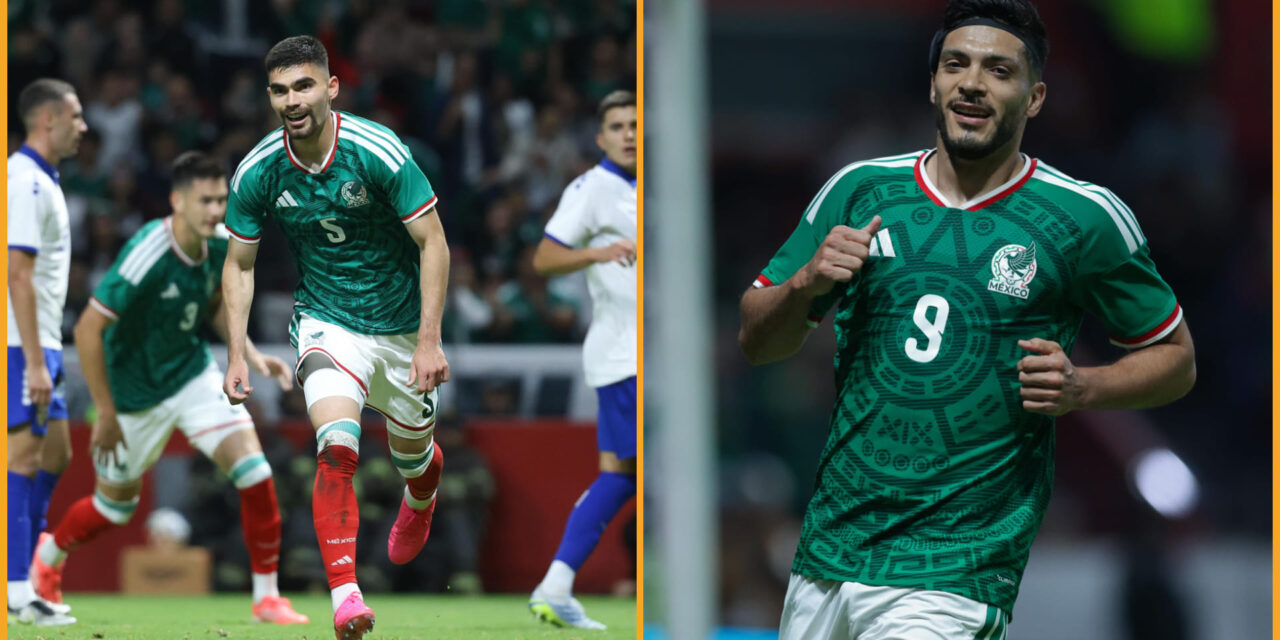 México golea a Serbia en su última prueba