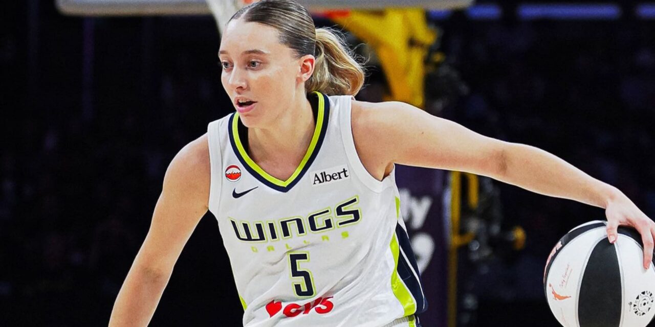 Los 30 puntos de Arike Ogunbowale y las 14 asistencias (récord personal) de Paige Bueckers llevaron a las Wings a la victoria sobre las Sparks por 104-96.