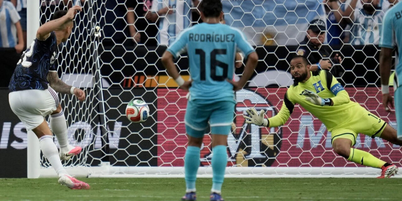 Argentina vence a Honduras en amistoso previo al Mundial