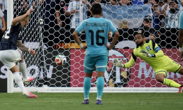 Argentina vence a Honduras en amistoso previo al Mundial