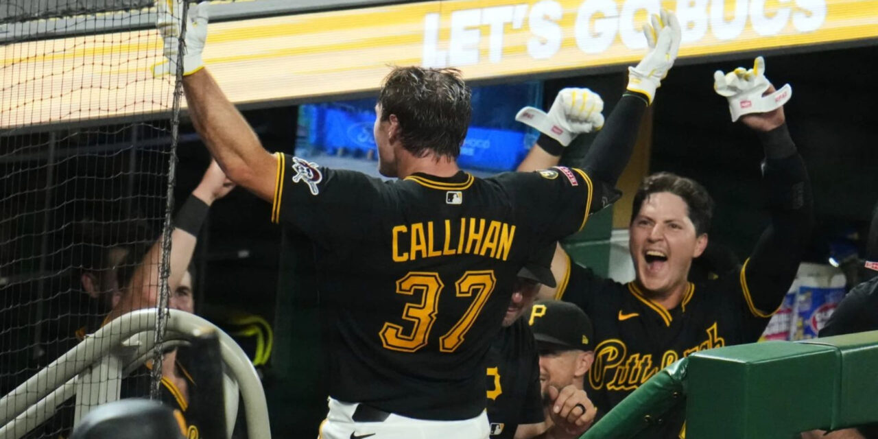 El novato Tyler Callihan conecta un jonrón contra Shohei Ohtani y añade otro de tres carreras en la parte final del partido, dándole la victoria a los Pirates sobre los Dodgers por 9-8.