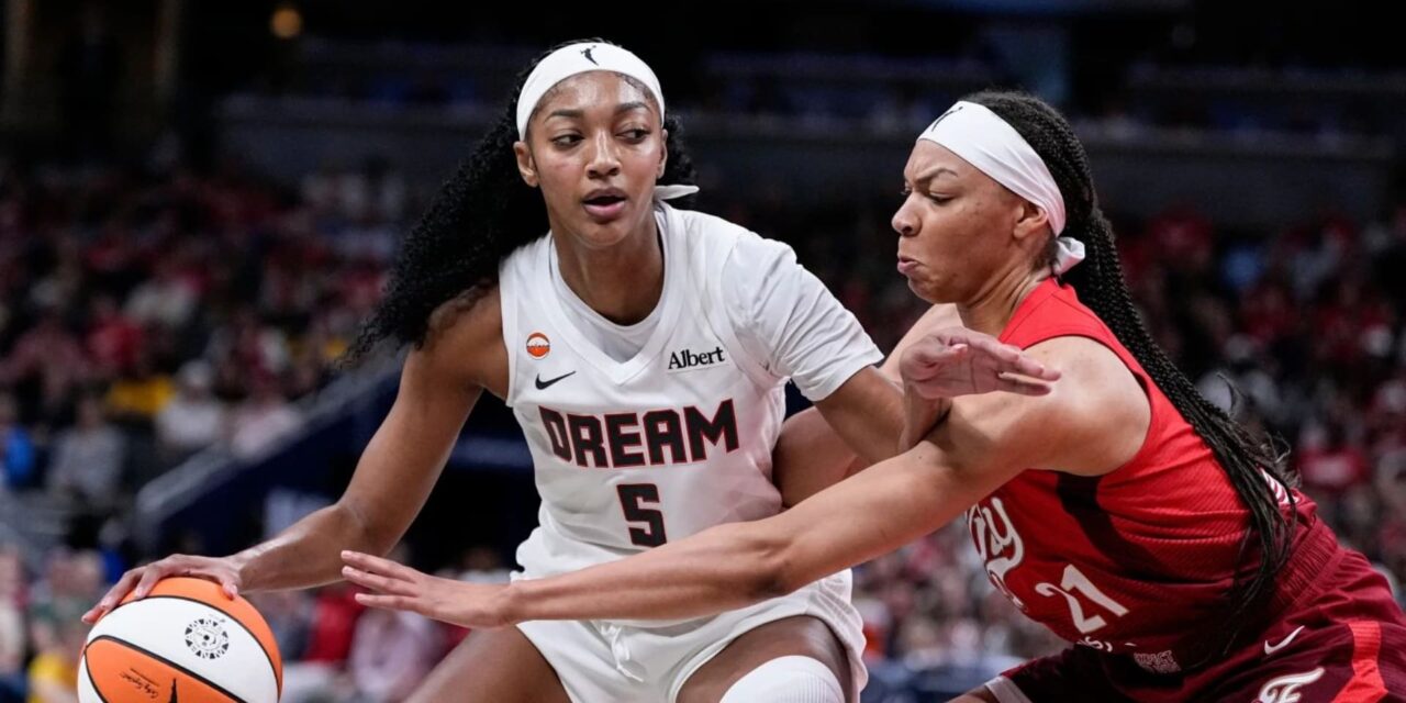 Angel Reese anotó 21 puntos, capturó 11 rebotes y todas las titulares de Dream anotaron más de 16 puntos en la victoria por 108-101 sobre Indiana Fever.