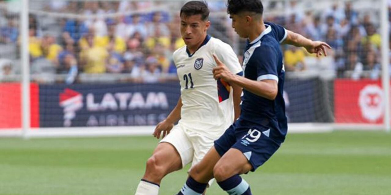 Ecuador golea a la Guatemala en partido amistoso