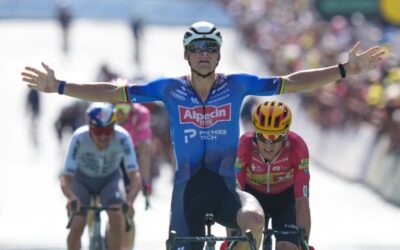 Van der Poel se impone en la novena etapa del Tour de Francia y Pogacar conserva el maillot amarillo