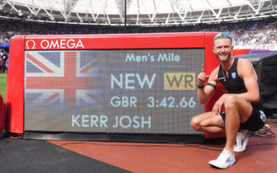 El británico Josh Kerr rompe el récord mundial de la milla masculino vigente desde 1999