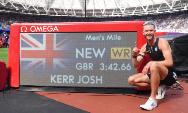 El británico Josh Kerr rompe el récord mundial de la milla masculino vigente desde 1999