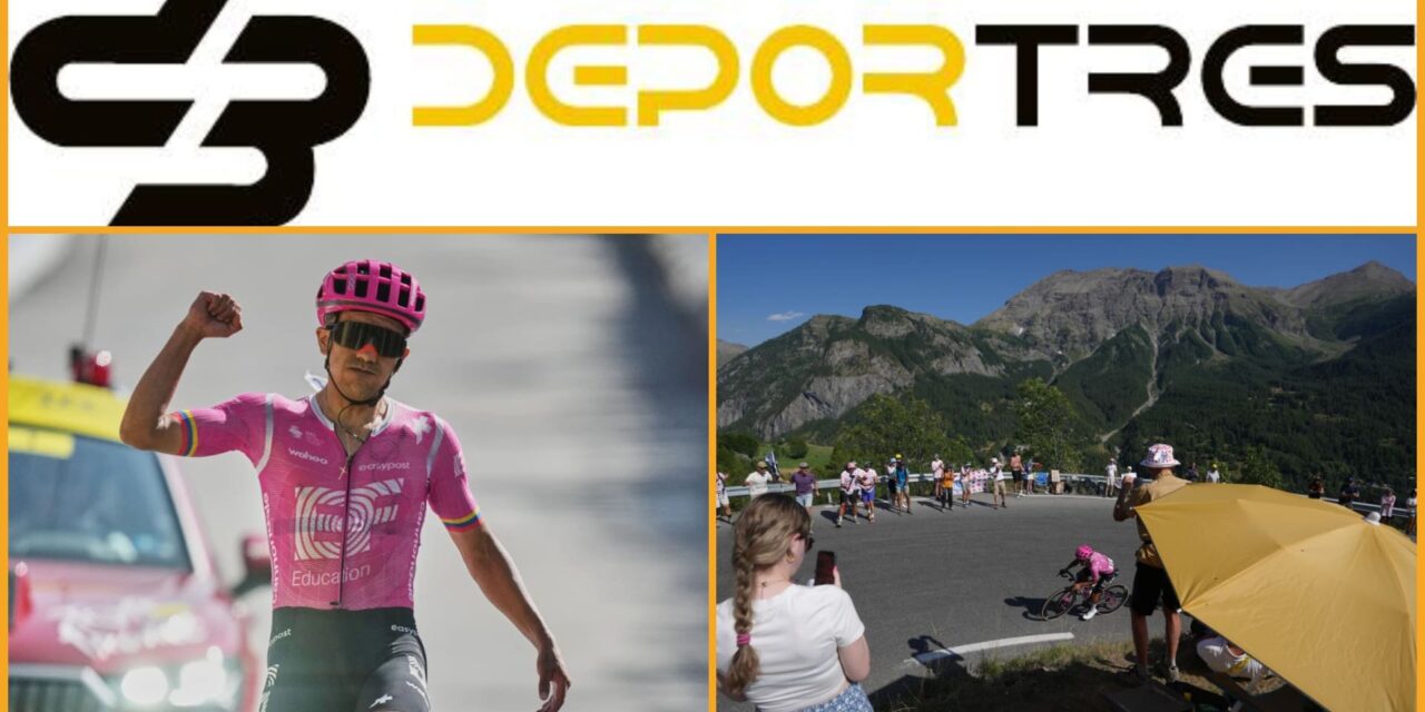 Carapaz remata con clase y gana la 18va etapa del Tour de Francia. Pogacar mantiene liderato general(Video D3 completo 12:00 PM)