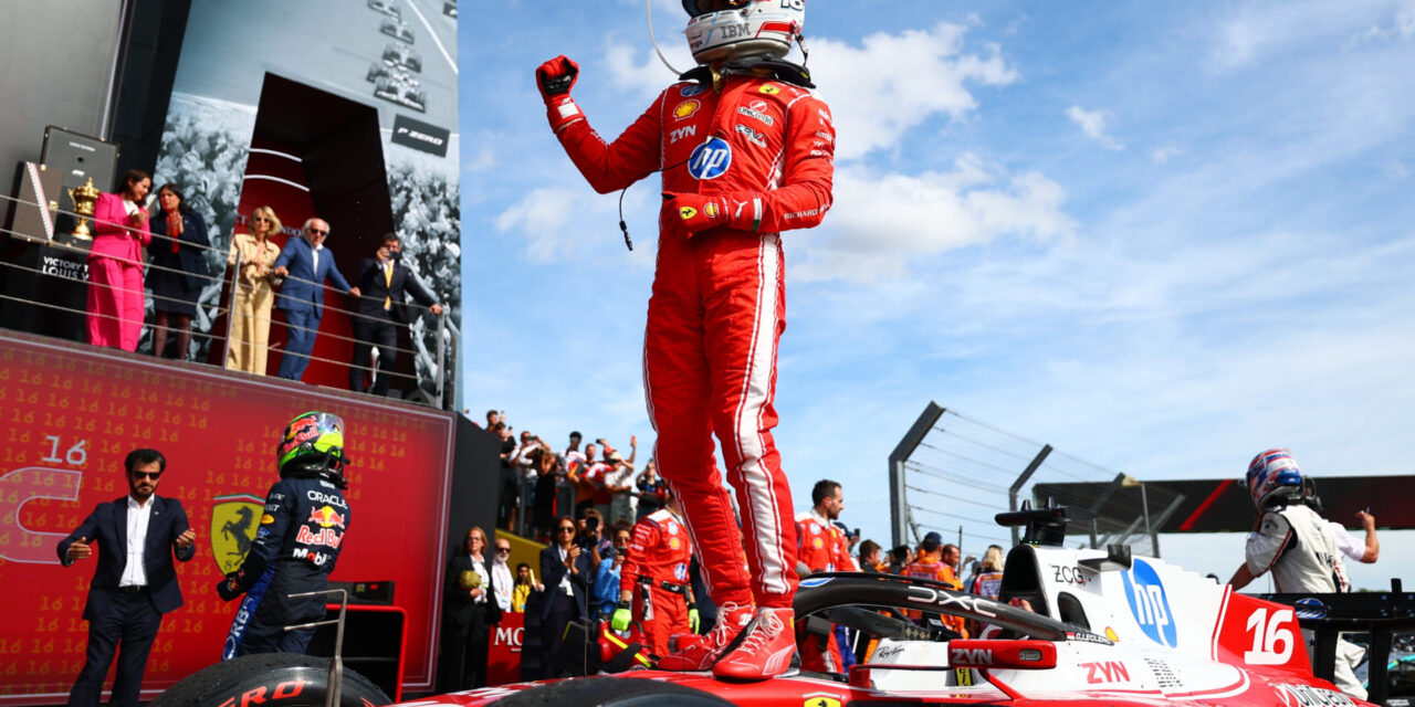 Leclerc gana después de 2 años al conquistar el GP de Gran Bretaña