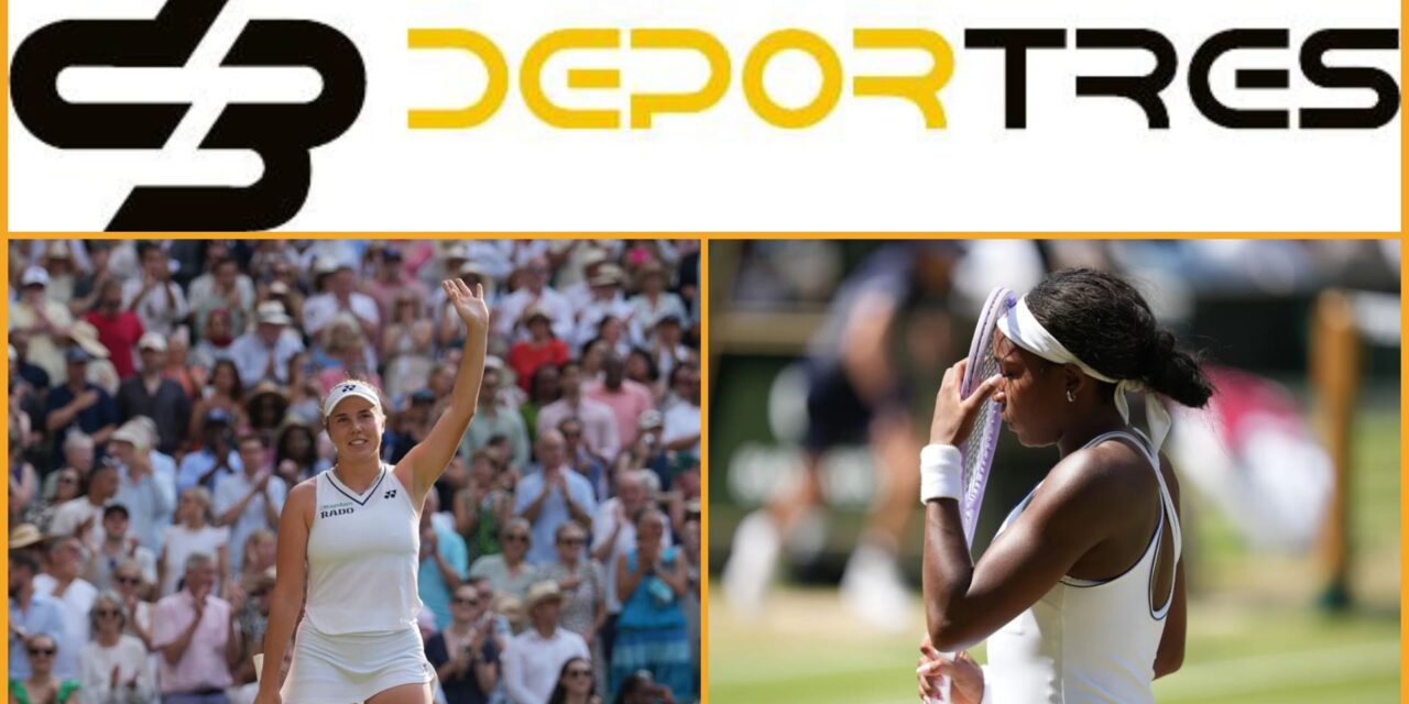 Karolina Muchova pone fin a la racha de Coco Gauff en Wimbledon y alcanza la final(Video D3 completo 12:00 PM)