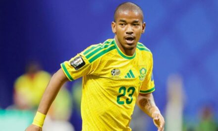 Muere Jayden Adams, mediocampista de Sudáfrica en el Mundial. Tenía 25 años