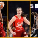 Caitlin Clark y Kelsey Mitchell lideran al Fever a una victoria 109-75 sobre las Aces.