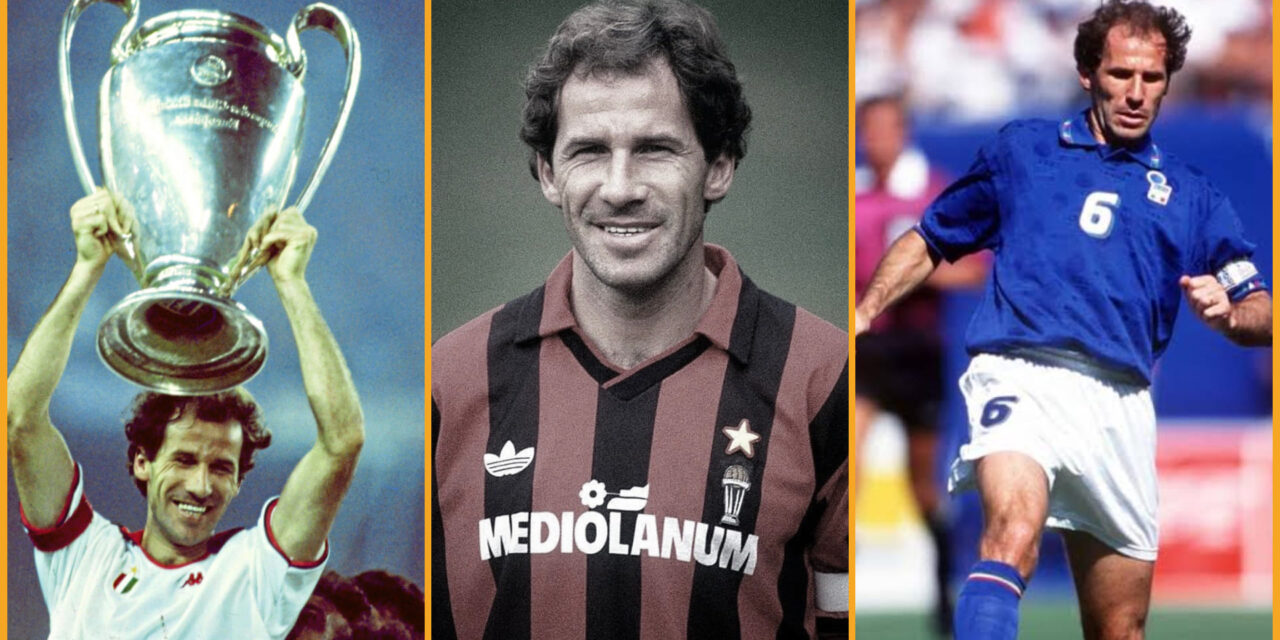 Falleció Franco Baresi, leyenda eterna del Milan y del fútbol italiano
