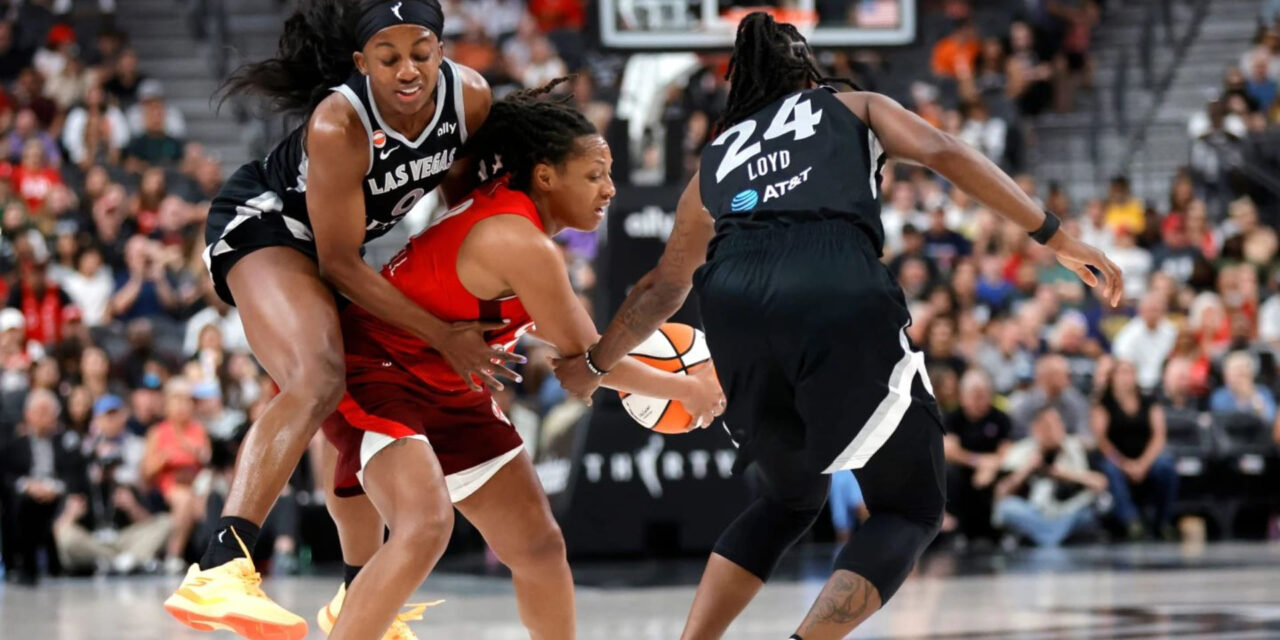 Fever, sin Caitlin Clark, venció a Aces, sin A’ja Wilson, por 84-68.