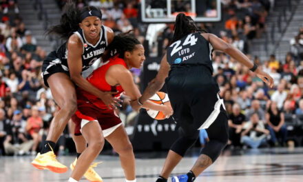 Fever, sin Caitlin Clark, venció a Aces, sin A’ja Wilson, por 84-68.
