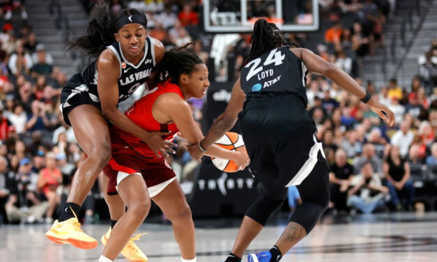 Fever, sin Caitlin Clark, venció a Aces, sin A’ja Wilson, por 84-68.
