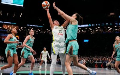 Jessica Shepard consigue su tercer triple-doble de la temporada y las Wings vencen a las Liberty por 88-77.