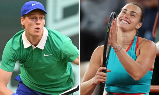 Aryna Sabalenka y Jannik Sinner lideran el cuadro del Abierto de Estados Unidos