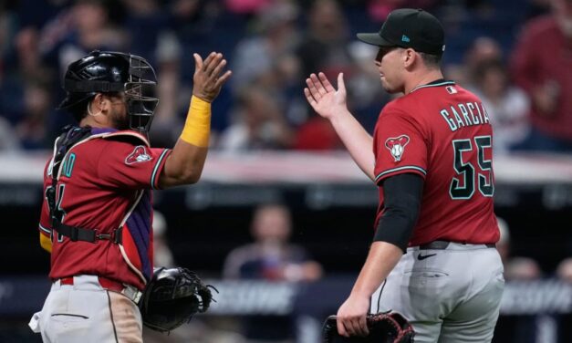 Los Diamondbacks anotaron 4 carreras en la octava entrada para vencer a los Guardians 4-1