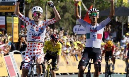 Del Toro triunfa en Montjuic y Vingegaard mantiene el liderato en el Tour