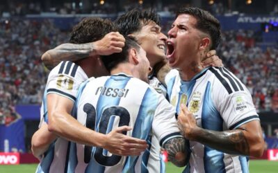 Argentina logra remontada ante Egipto y avanza a cuartos de final