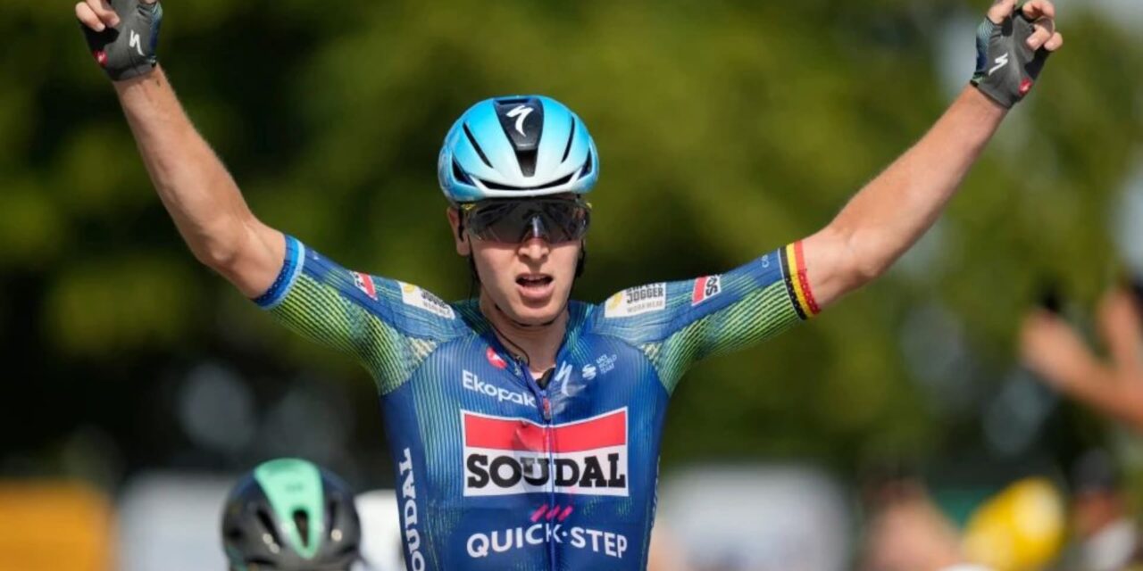 Merlier gana la etapa 8 del Tour mientras el favorito, Pogačar, conserva el maillot amarillo