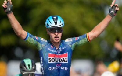 Merlier gana la etapa 8 del Tour mientras el favorito, Pogačar, conserva el maillot amarillo