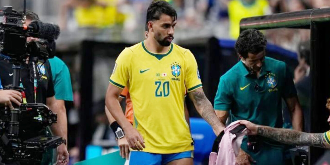 Paquetá sufre lesión muscular y se perderá el partido de octavos ante Noruega en el Mundial