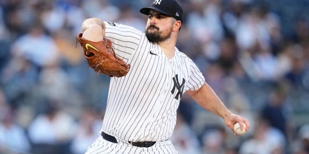 Yankees colocan a Carlos Rodón en la lista de lesionados por inflamación en el codo