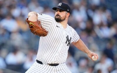 Yankees colocan a Carlos Rodón en la lista de lesionados por inflamación en el codo