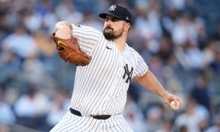 Yankees colocan a Carlos Rodón en la lista de lesionados por inflamación en el codo