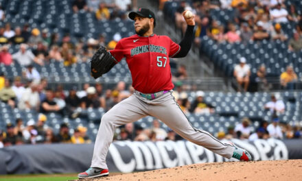 Rodríguez lanzó 8 entradas, Moreno conectó un jonrón de dos carreras y los Diamondbacks blanquearon a los Pirates 3-0.