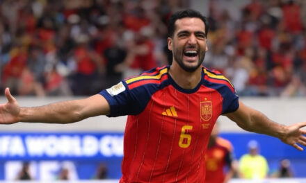 España avanza a Semifinales tras vencer 2-1 a Bélgica