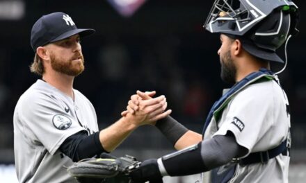 Yankees ganan 5-3 y barren la serie de tres juegos ante Nacionales