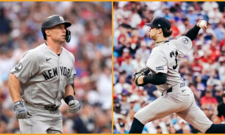 Schlitter poncha a 12, Goldschmidt pega jonrón y Yankees superan 1-0 a Filis