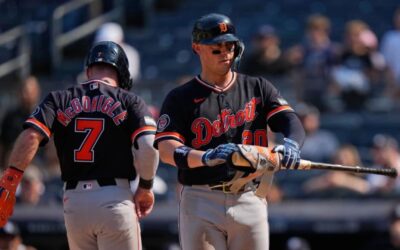 Tigers vencen 6-2 a los Yankees, que atraviesan su racha de derrotas más extensa en tres años