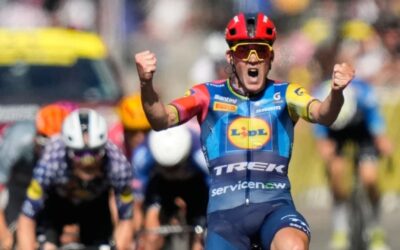 Dane Pedersen gana la etapa 4 del Tour y Traeen arrebata el amarillo a Pogacar