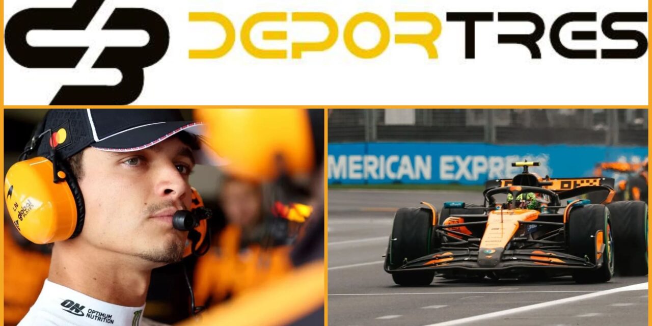 Lando Norris recibe penalización de 10 puestos en la parrilla para el GP de Bélgica(Video D3 completo 12:00 PM)