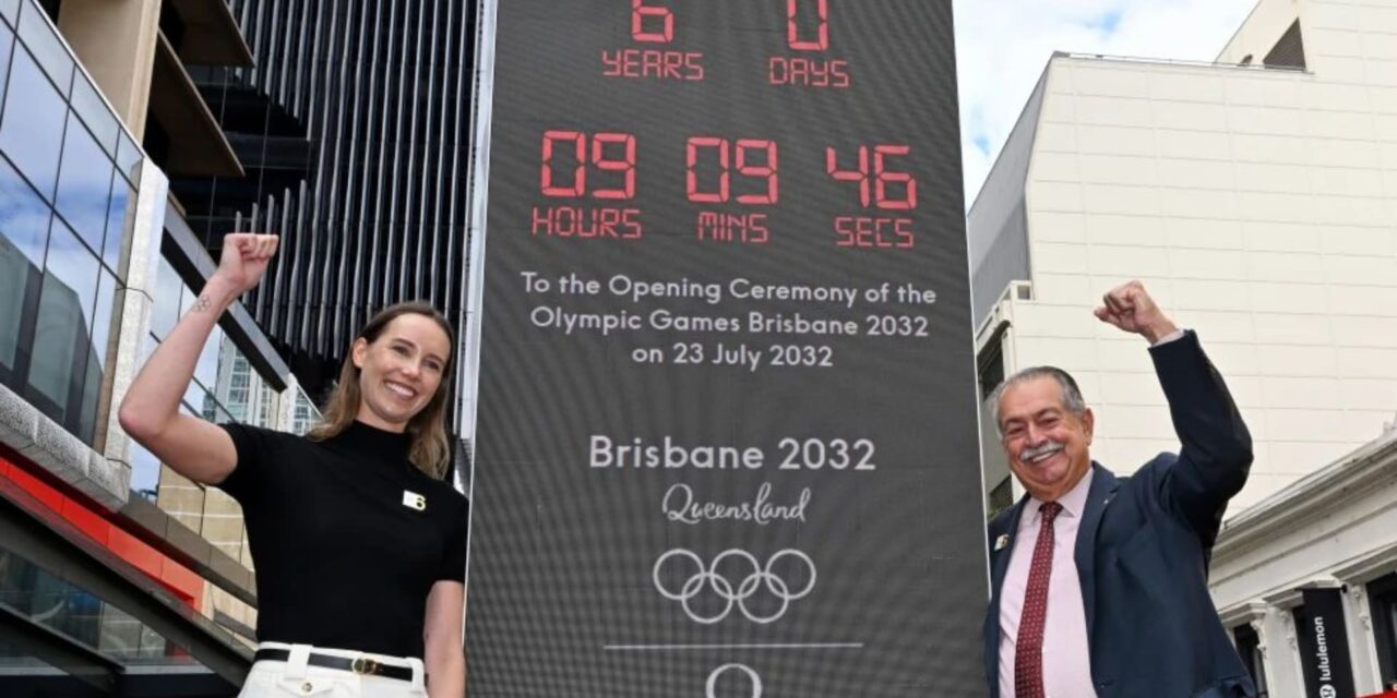 Reloj de cuenta regresiva olímpico plantea dudas sobre plazos de sedes para Brisbane 2032