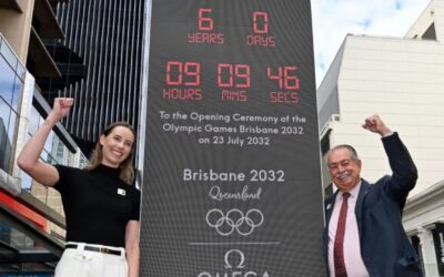 Reloj de cuenta regresiva olímpico plantea dudas sobre plazos de sedes para Brisbane 2032