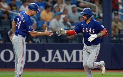 Wynns y Quantrill impulsan a los Rangers a su cuarta victoria en cinco partidos, 4-1 sobre los Rays.