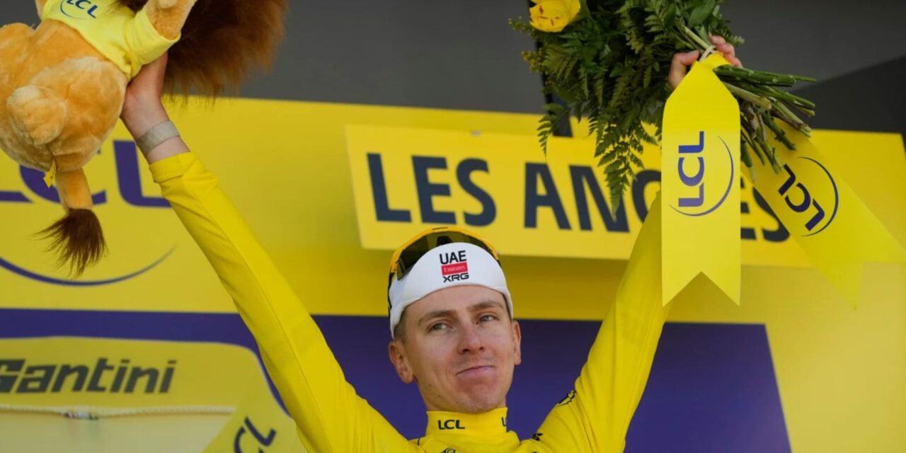 Pogacar gana la tercera etapa y se enfunda el maillot amarillo del Tour de Francia