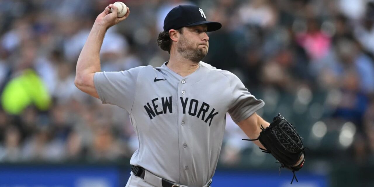 Gerrit Cole lanzó 6 entradas sin permitir carreras para los Yankees en una victoria de 3-2 sobre los White Sox.