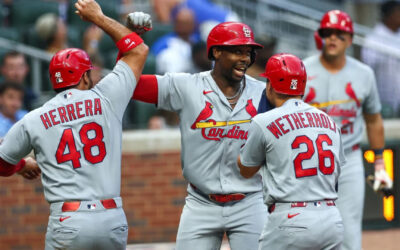 Walker, Church y Burleson conectaron jonrones y los Cardinals remontaron para lograr una victoria de 11-5 sobre los Braves.