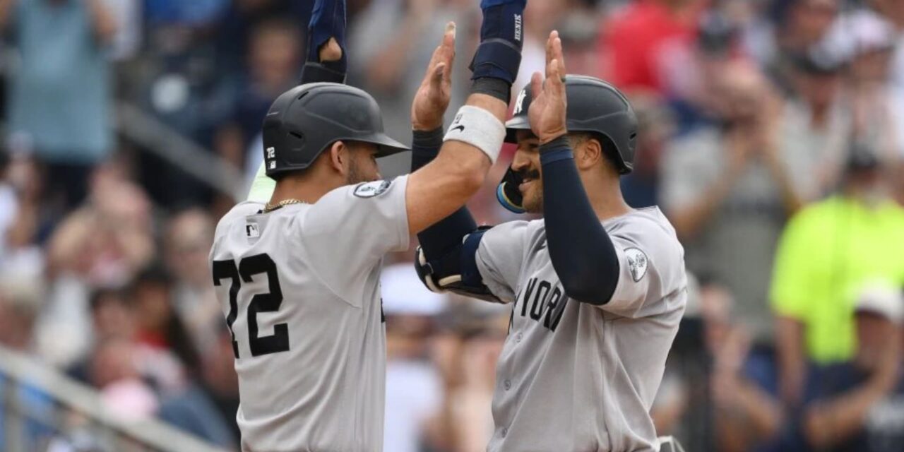 Trent Grisham conecta un jonrón de 2 carreras y los Yankees vencen 4-2 a Nacionales