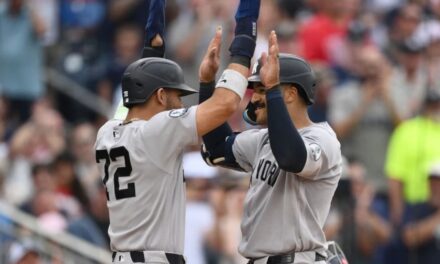 Trent Grisham conecta un jonrón de 2 carreras y los Yankees vencen 4-2 a Nacionales