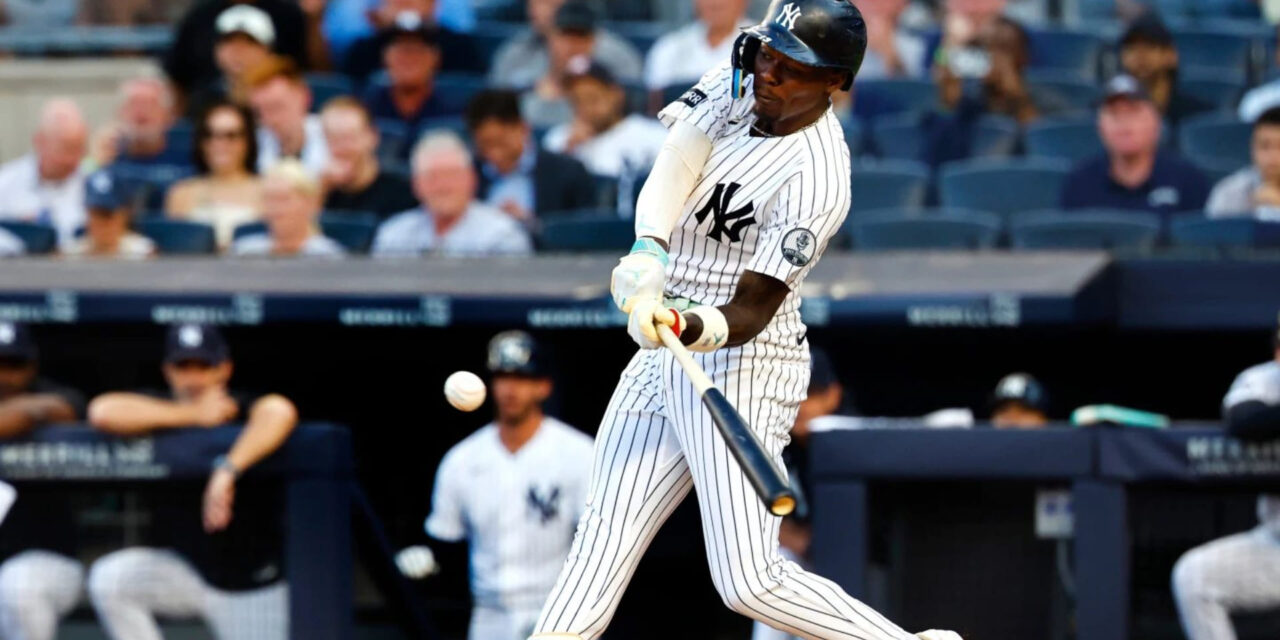 Jazz Chisholm Jr. pega 2 jonrones y remolca 5 en victoria 8-5 de los Yankees sobre Piratas